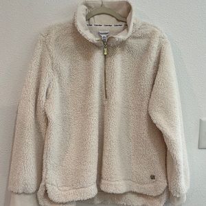 Cozy NWTS Calvin Klein Quarter Zip Pullover